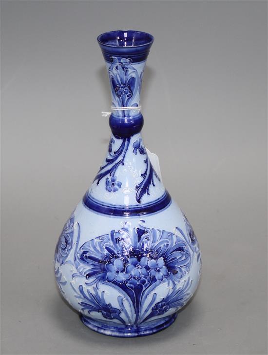 A Moorcroft Macintyre Florian ware vase, 22.5cm